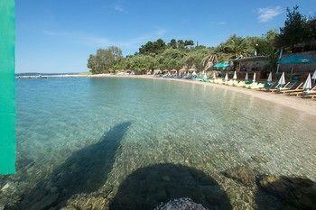 Plataria Beach Hotel Сивота Экстерьер фото